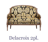 Un canapé de style Louis XVI – collection Taillardat