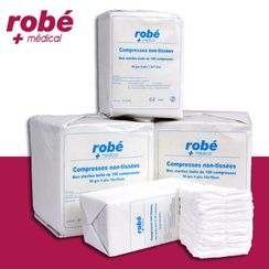 compresses non tissées chez Robé Matériel Médical