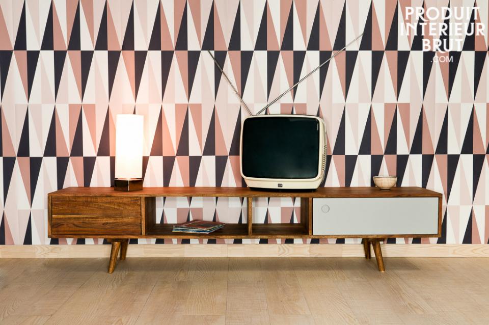Superbe meuble tv esprit scandinave (modèle Stockholm) – P.I.B.