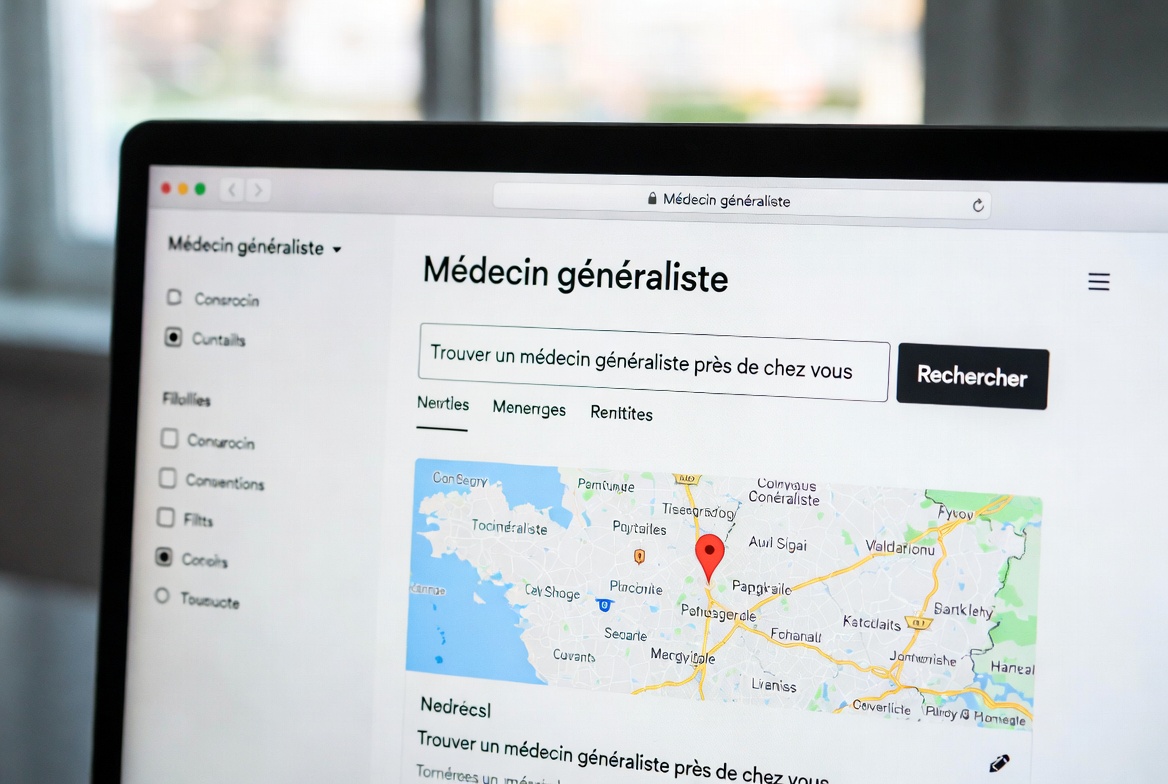 Utilisez medecin-info.fr pour trouver facilement un médecin généraliste conventionné près de chez vous